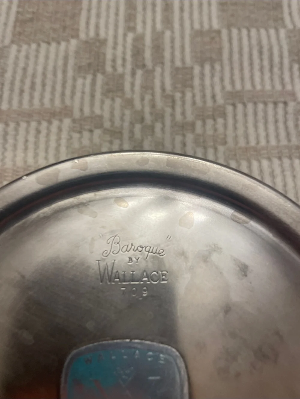 Vintage Wallace Champaign or Wine Coaster